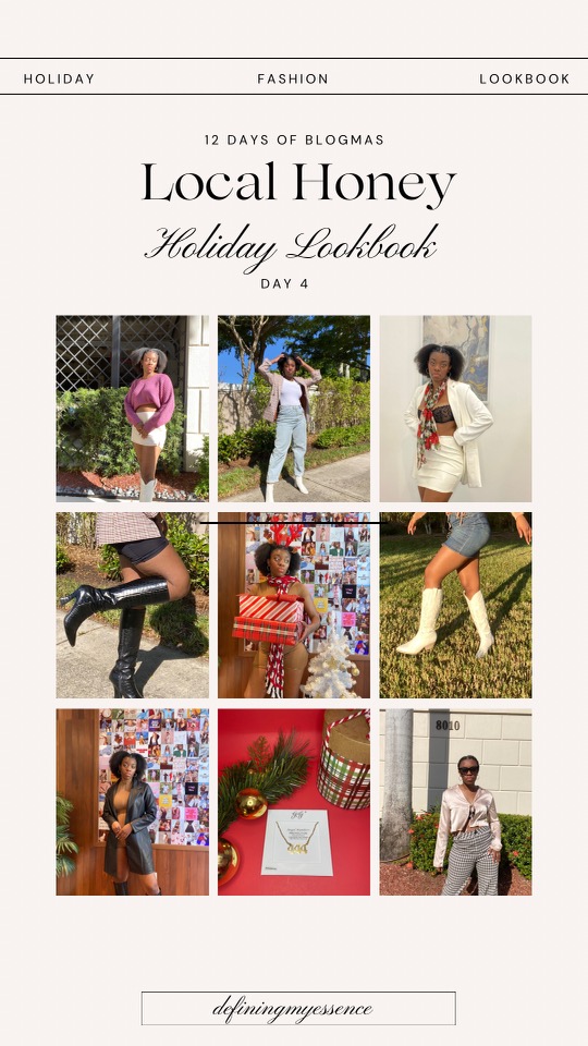 4/12 Days Of Blogmas: Local Honey Holiday Lookbook