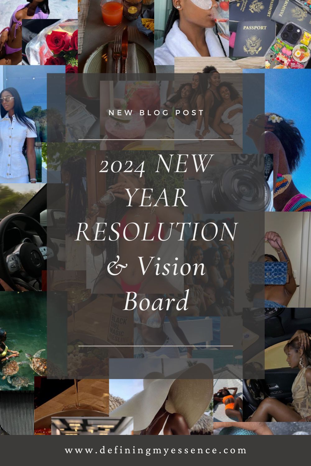2024 New Years Resolution & Vision Board